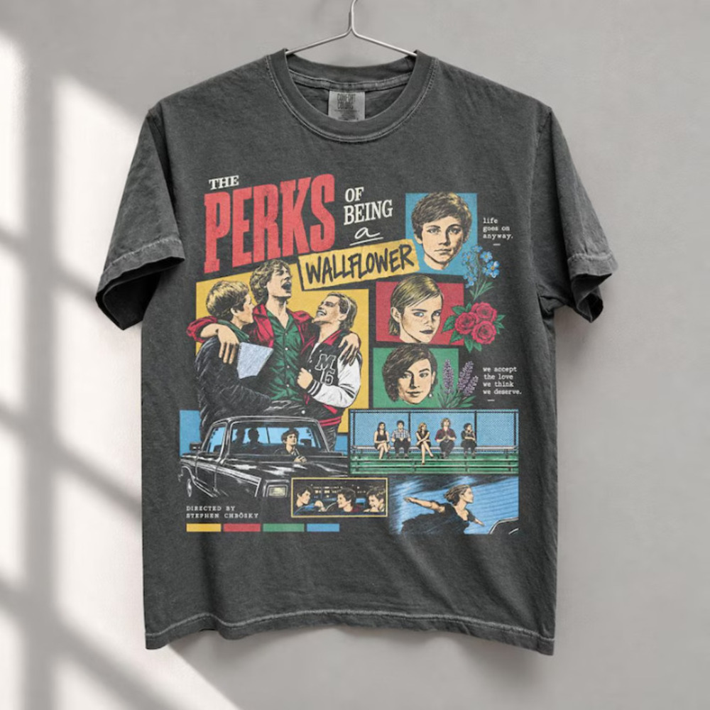 The Perks of Being a Wallflower Shirt, Coming of Age Film Graphic Tee